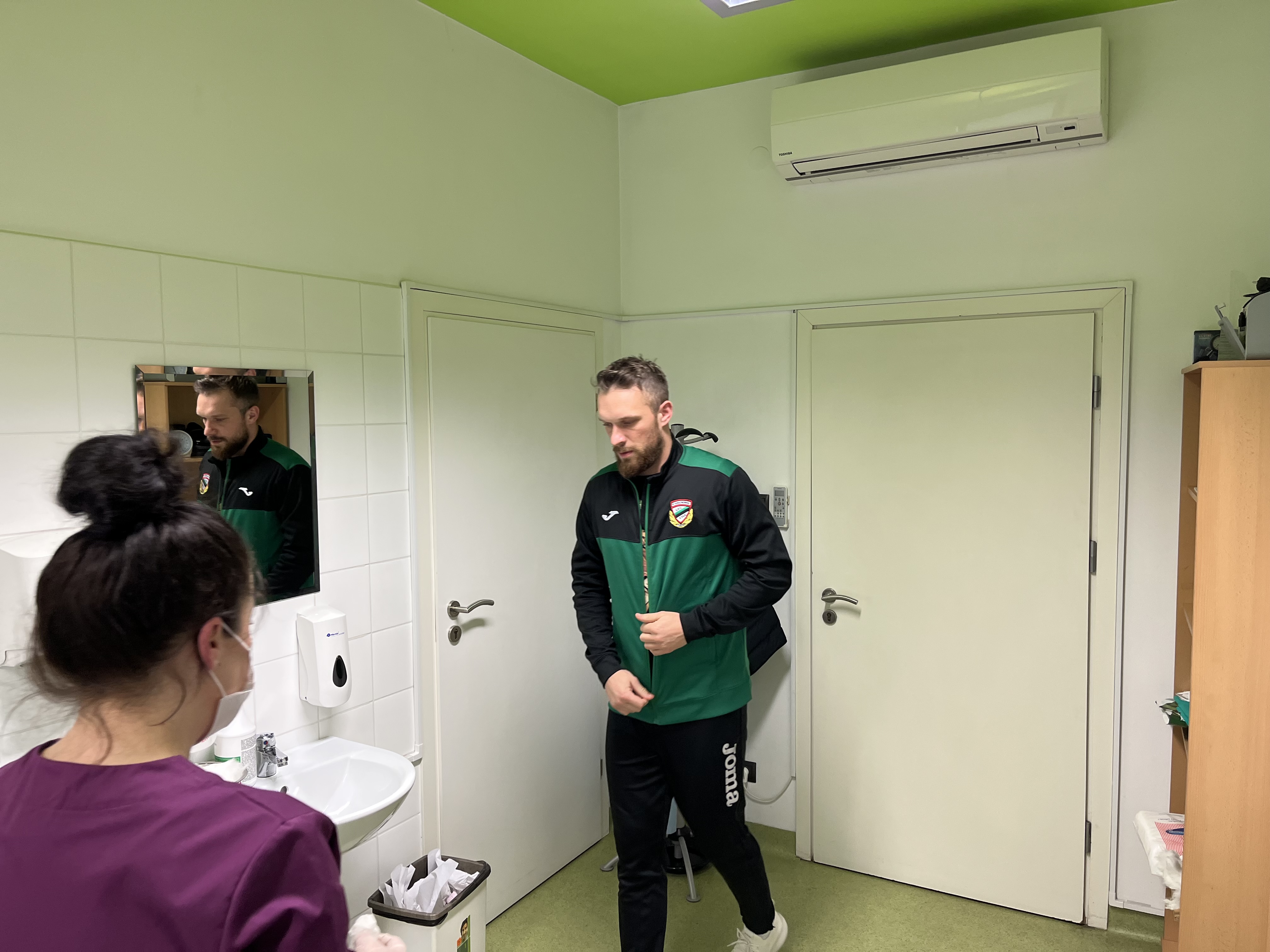 Kontrola EKG zawodnika Star Starachowice